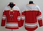 Los Angeles Angels Of Anaheim Blank Red Sawyer Hooded Sweatshirt Baseball Hoodie,baseball caps,new era cap wholesale,wholesale hats